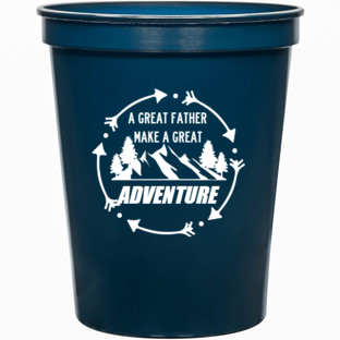 Holidays & Special Events Adventure Great Father Make 16oz Stadium Cups Style 136383