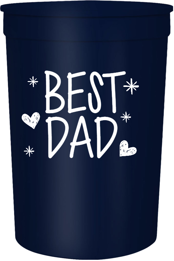 Fathers Day Best Dad 16oz Stadium Cups Style 108165