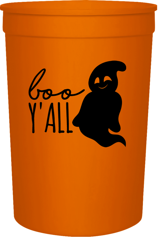 Halloween Boo Yall 16oz Stadium Cups Style 113464