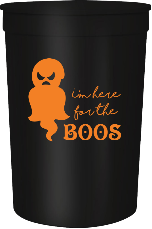 Halloween Boos Im Here For The 16oz Stadium Cups Style 113475