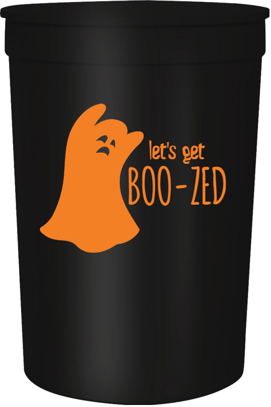 Halloween Boo-zed Lets Get 16oz Stadium Cups Style 113496