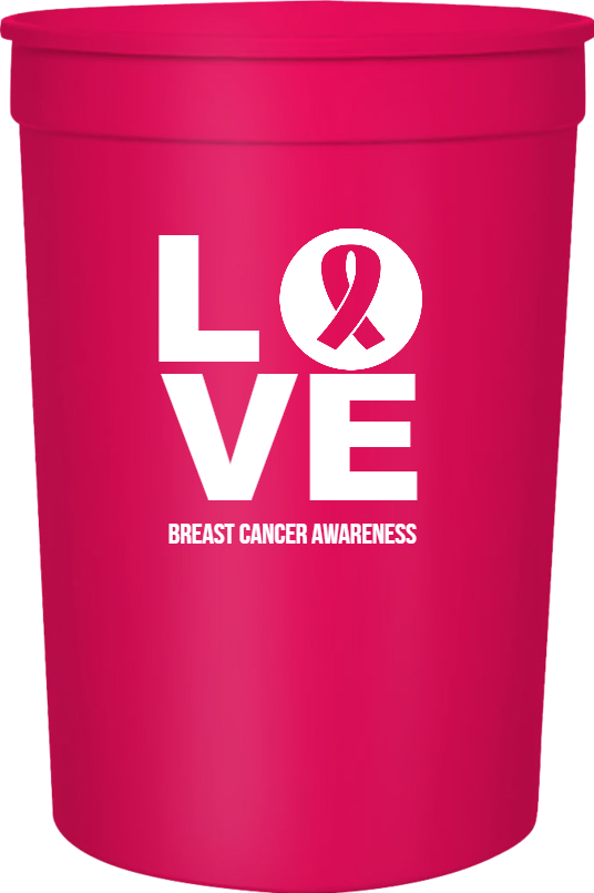 Special Events Breast Cancer Awareness 16oz Stadium Cups Style 123586