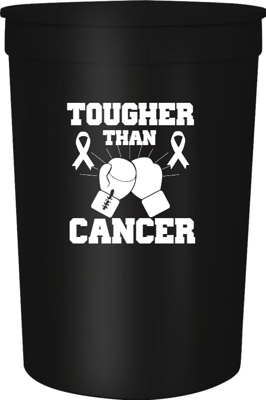 Special Events Cancer Tougher Than 16oz Stadium Cups Style 123954