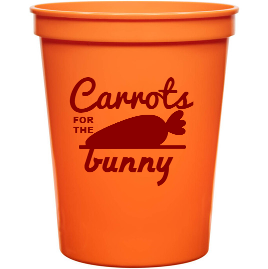 Holidays & Special Events Carrots ForThe Bunny 16oz Stadium Cups Style 133646