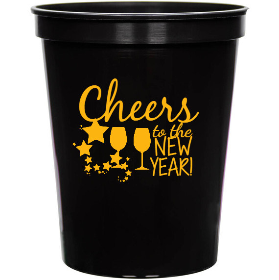 Holiday Cheers To The New Year 16oz Stadium Cups Style 128610