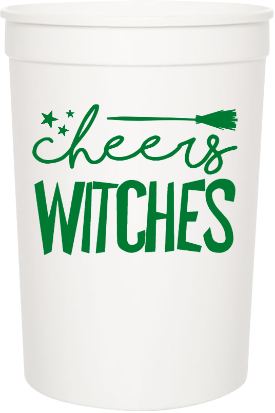 Halloween Cheers Witches 16oz Stadium Cups Style 113512
