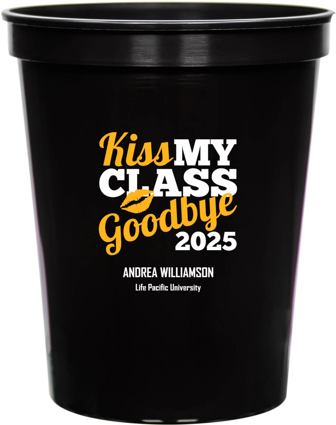 Kiiss My Class Goodbye 2025 Kiss 16oz Stadium Cups Style 172702