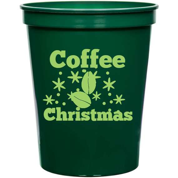 Holiday Coffee Christmas 16oz Stadium Cups Style 127773