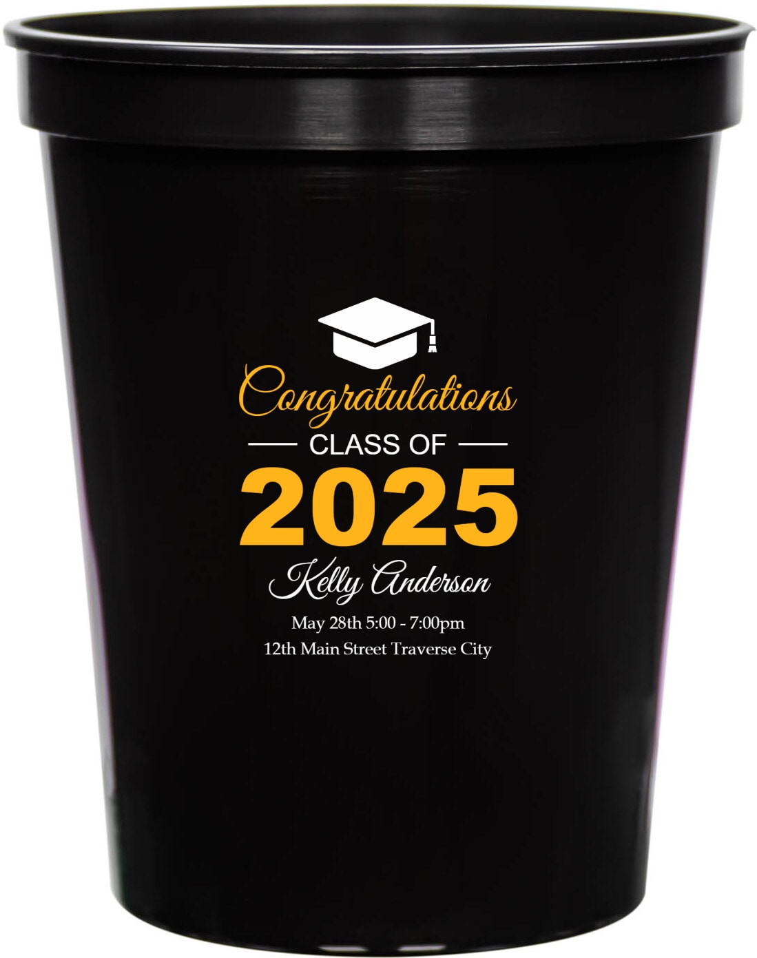 Congratulations Class Of 2025 16oz Stadium Cups Style 172430
