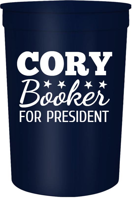 Cory Booker For President 16oz Stadium Cups Style 109690