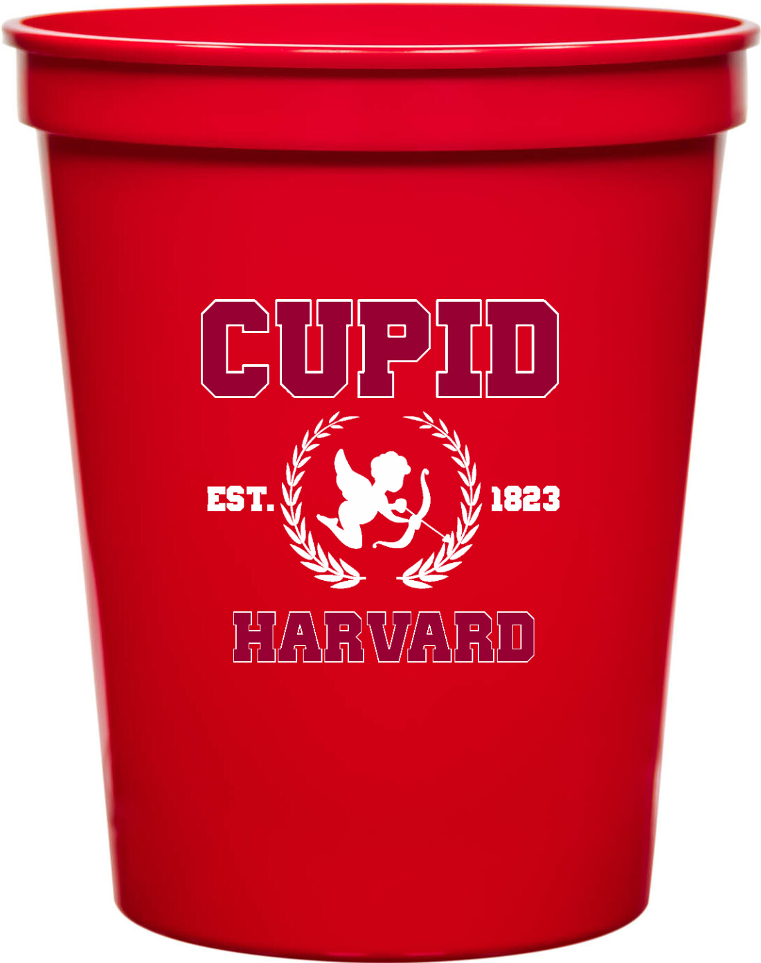 Cupid Est 1823 Harvard 16oz Stadium Cups Style 169475