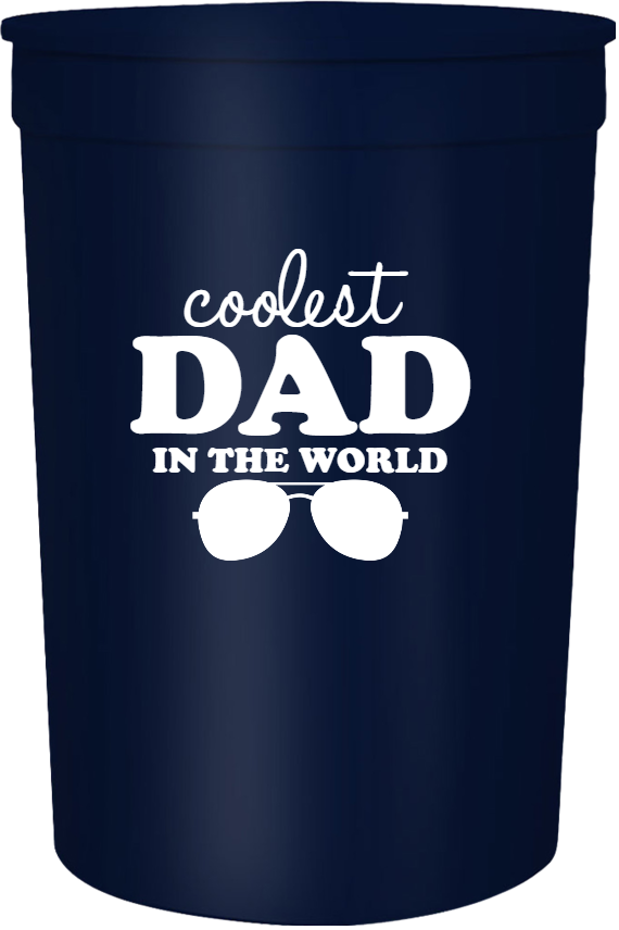 Fathers Day Dad In World Coolest 16oz Stadium Cups Style 107226
