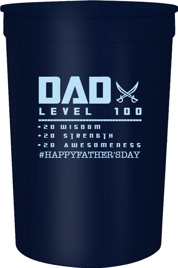 Father's Day Dad L V 1 2 W I O M N G happyfathersday 16oz Stadium Cups Style 119502