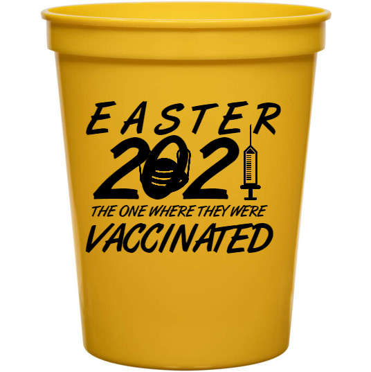 Holidays & Special Events R 202 The One Where They Were Vaccinated 16oz Stadium Cups Style 133268