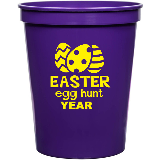 Holidays & Special Events Easter Egg Hunt Year 16oz Stadium Cups Style 134036
