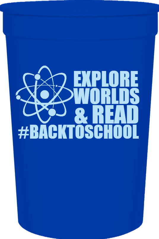 Back To School Explore Worlds Read backtoschool 16oz Stadium Cups Style 122364