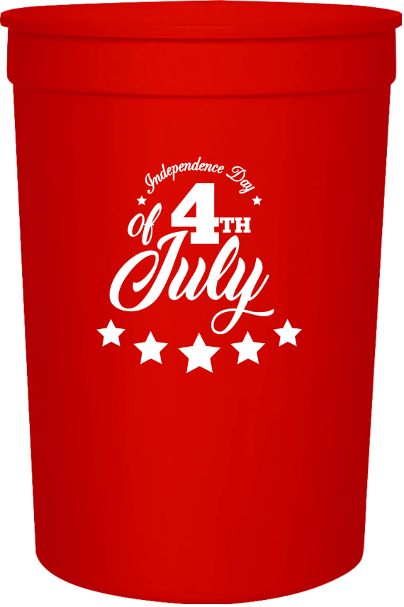 Fourth Of July 16oz Stadium Cups Style 108122
