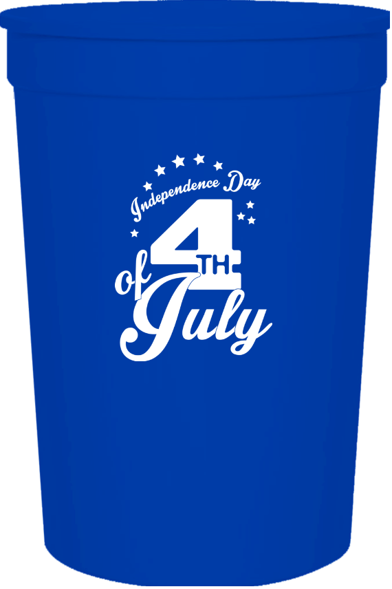 Fourth Of July 16oz Stadium Cups Style 108107