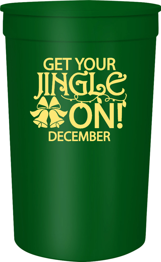 Holiday Get Your Jingle On December 16oz Stadium Cups Style 126788