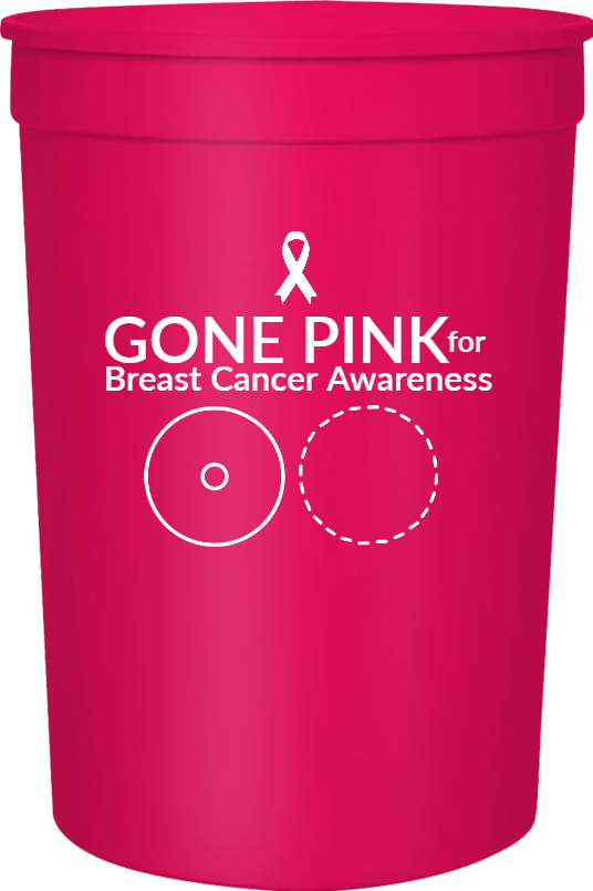 Special Events Gone Pink For Breast Cancer Awareness 16oz Stadium Cups Style 123367