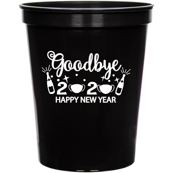Holiday Goodbye 2 Happy New Year 16oz Stadium Cups Style 128612
