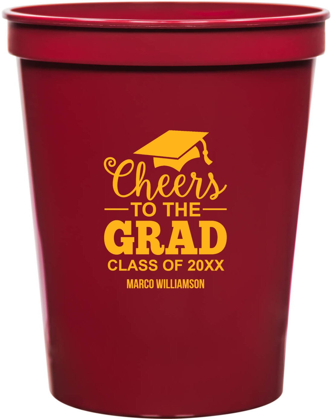 Chheers To The Grad Cheers 16oz Stadium Cups Style 172682