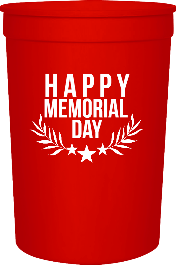 Memorial Day H P 16oz Stadium Cups Style 106375