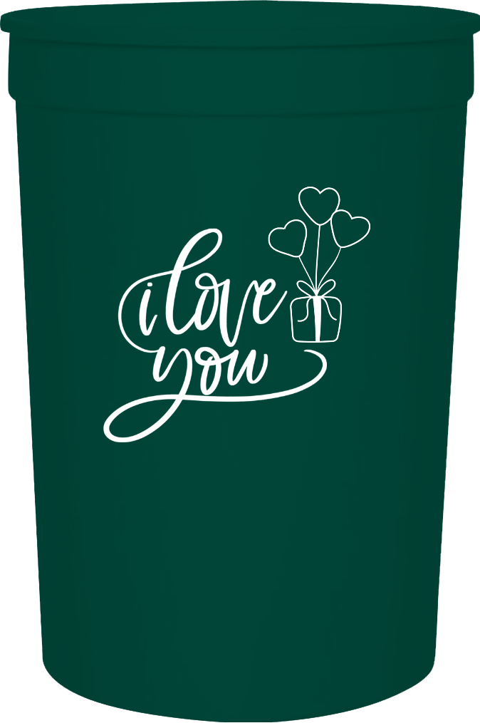 Happy Valentine Day 16oz Stadium Cups Style 100683