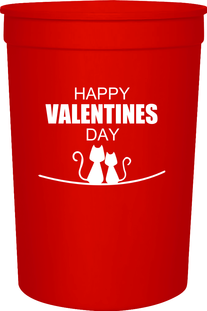 Valentines Day Happy 16oz Stadium Cups Style 100481