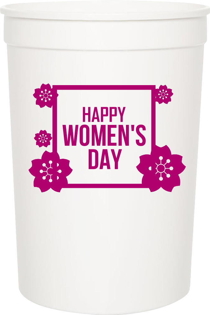 Women Day Happy Womens 16oz Stadium Cups Style 102230