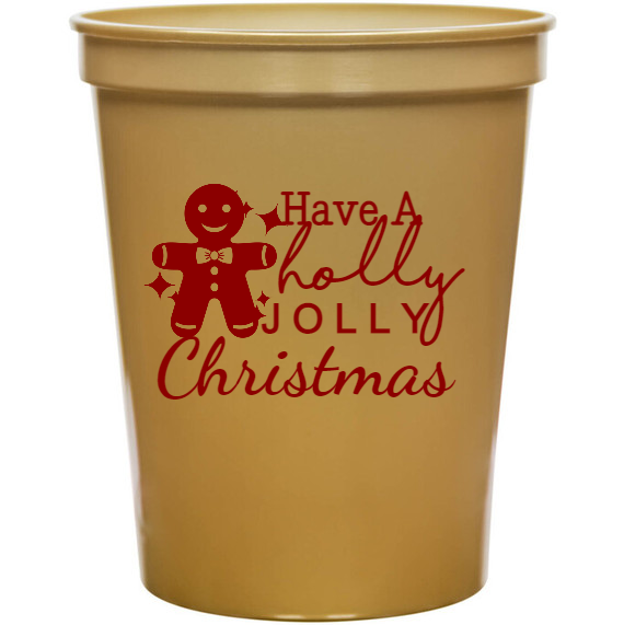 Holiday Have Holly J Christmas 16oz Stadium Cups Style 127406