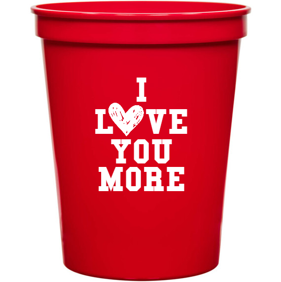 Valentines Day Ve You More 16oz Stadium Cups Style 129802
