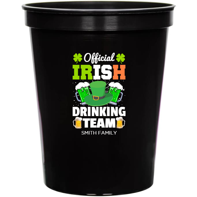Official Irish Drinking Team 16oz Stadium Cups Style 158609