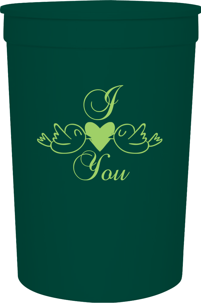 Happy Valentine Day You 16oz Stadium Cups Style 100117