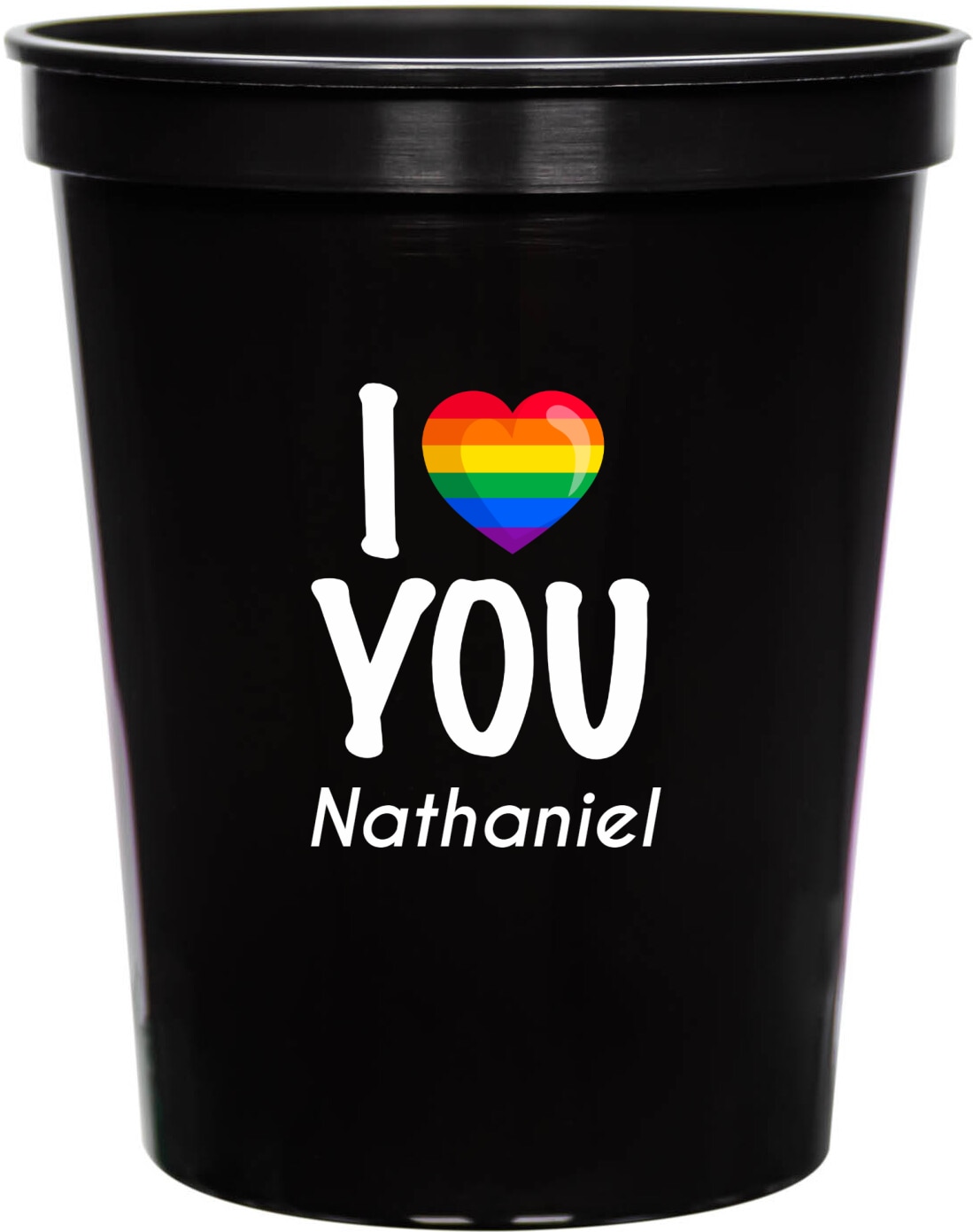 I Love You 16oz Stadium Cups Style 173197