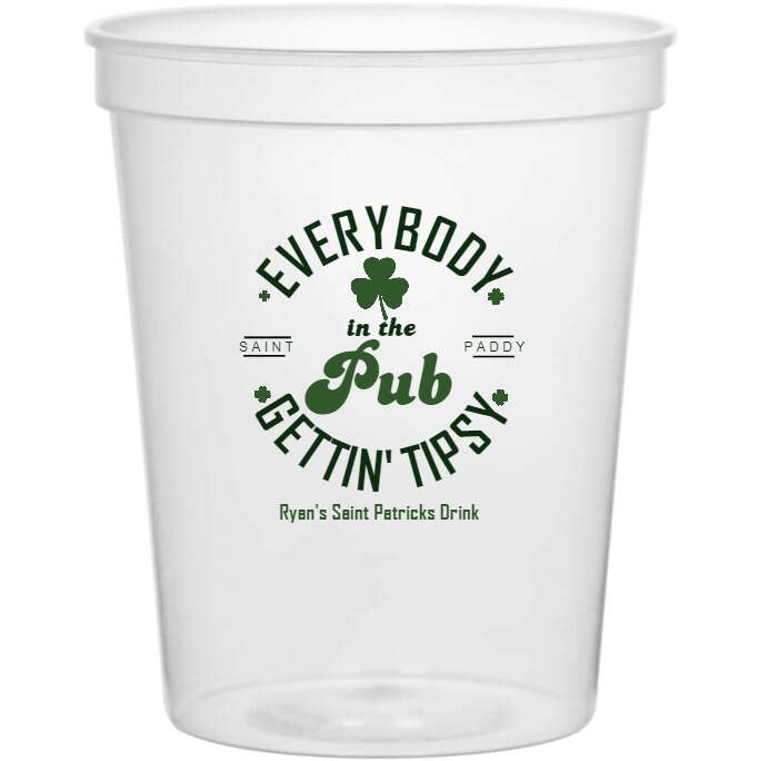Holidays & Special Events In The Pub 16oz Stadium Cups Style 158567
