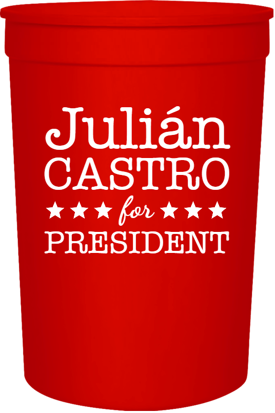 Julian Castro Julin For President 16oz Stadium Cups Style 109706
