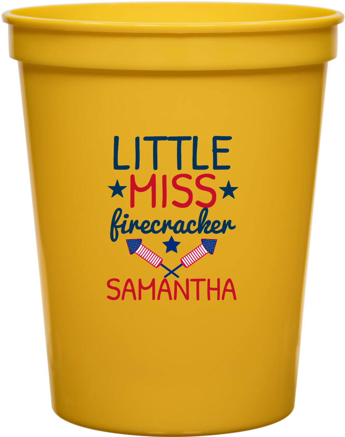 Little Miss Firecracker 16oz Stadium Cups Style 173031