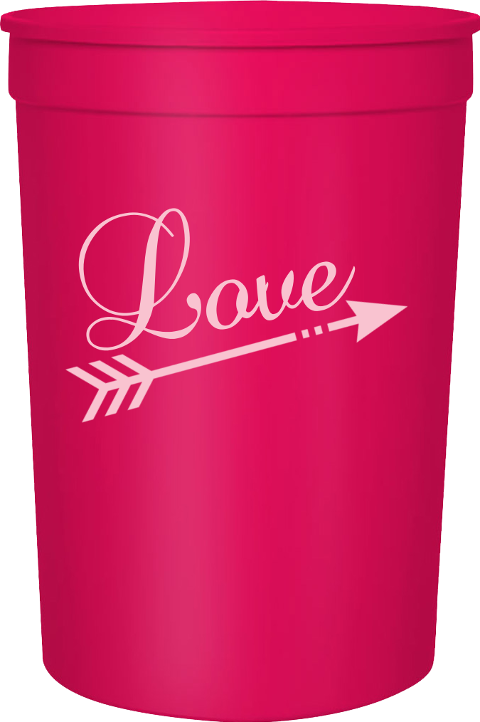 Valentines Day Love 16oz Stadium Cups Style 100465