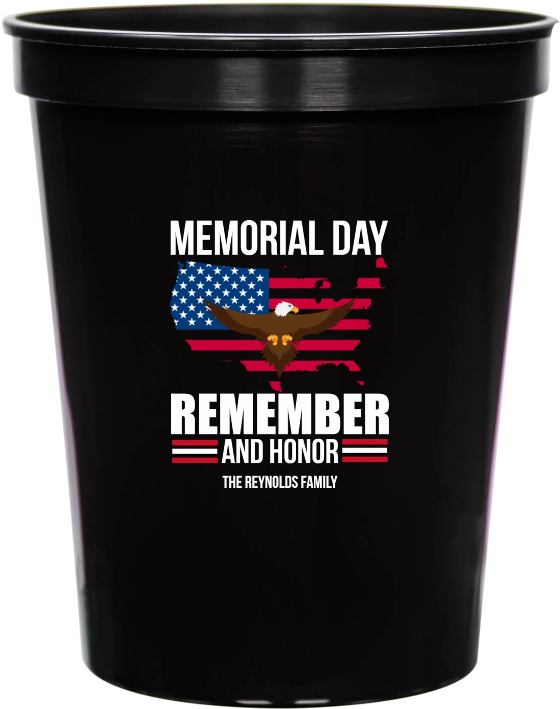 Memorial Day Remember And Honor 16oz Stadium Cups Style 172770