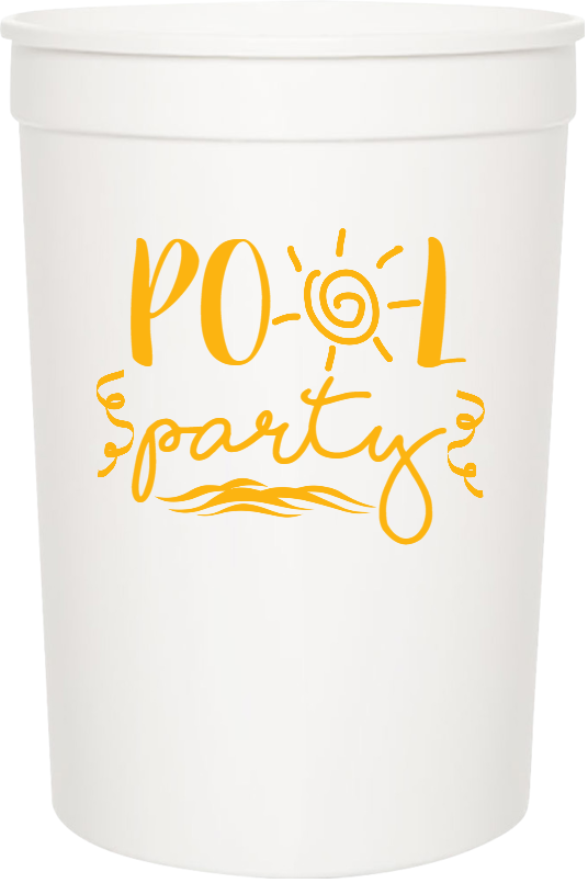 Pool Party 16oz Stadium Cups Style 106022