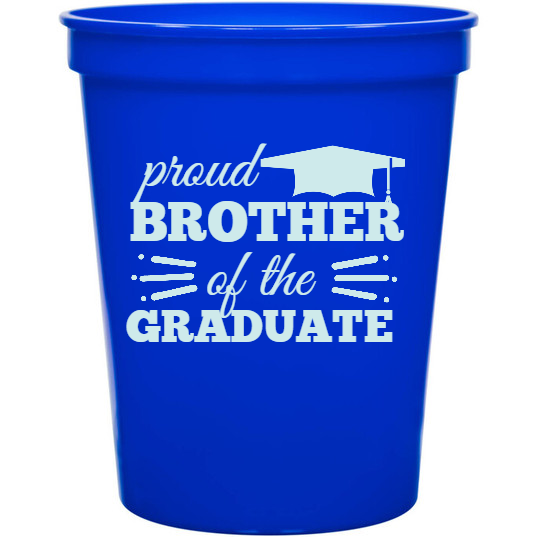 Parties & Events Proud Brother Of The Graduate 16oz Stadium Cups Style 132857