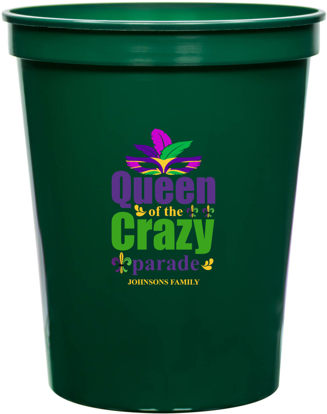 Queen Of The Crazy Parade 16oz Stadium Cups Style 170325