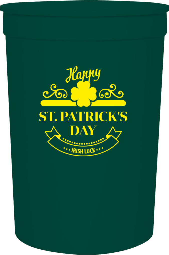 Saint Patricks Day 16oz Stadium Cups Style 102270