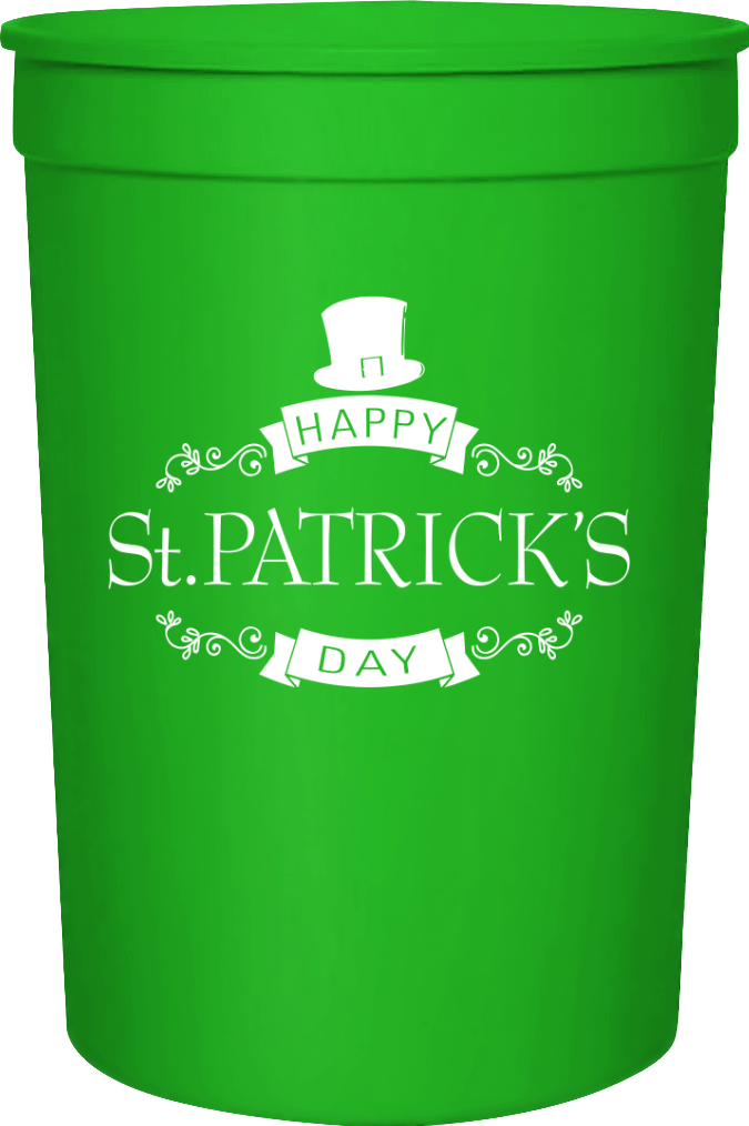 Saint Patricks Day 16oz Stadium Cups Style 102085