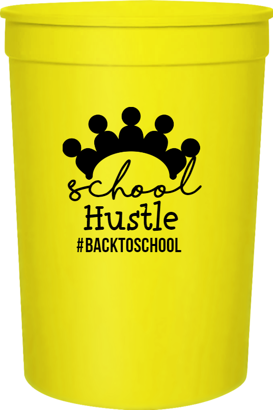 Back To School Hustle backtoschool 16oz Stadium Cups Style 122367