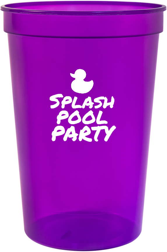 Pool Party Splash 16oz Stadium Cups Style 107239