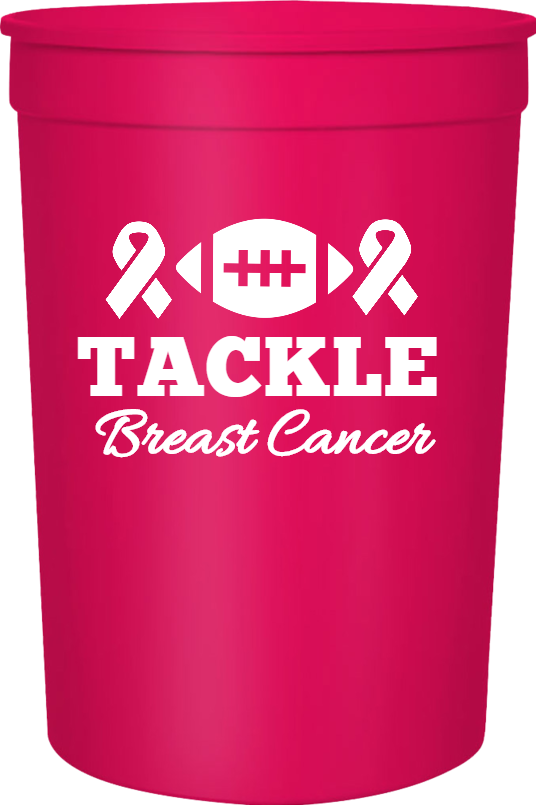 Special Events Tackle Breast Cancer 16oz Stadium Cups Style 123364