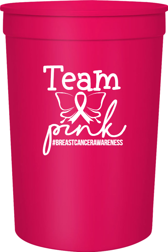 Special Events Team Pink breastcancerawareness 16oz Stadium Cups Style 123366