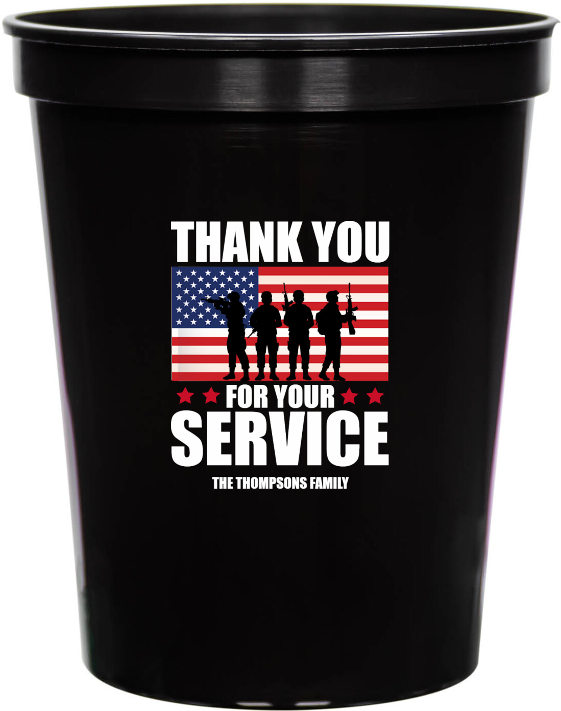 Thank You For Yor Service Your 16oz Stadium Cups Style 172793